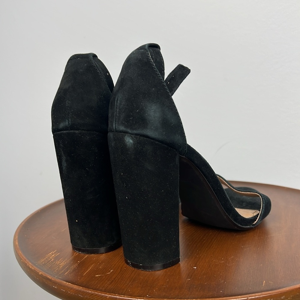 Steve Madden Carrson size 9.5 leather upper women’s heels - Picture 3 of 6